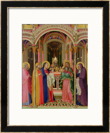 The Presentation In The Temple, 1342 by Ambrogio Lorenzetti Pricing Limited Edition Print image