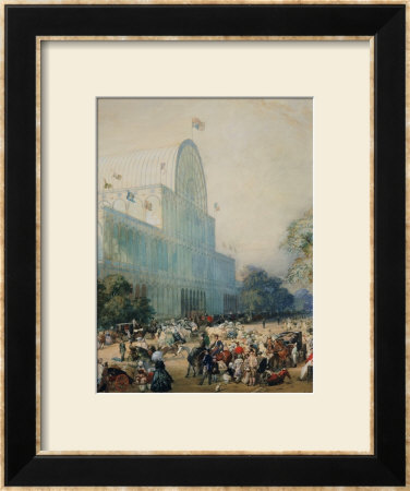 The Inauguration Of The Crystal Palace, 1851 by Eugene Louis Lami Pricing Limited Edition Print image