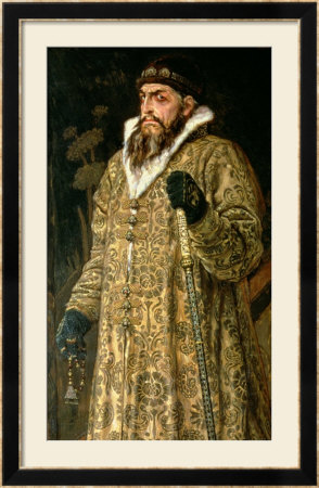 Tsar Ivan Iv Vasilyevich The Terrible 1897 by Victor Mikhailovich Vasnetsov Pricing Limited Edition Print image