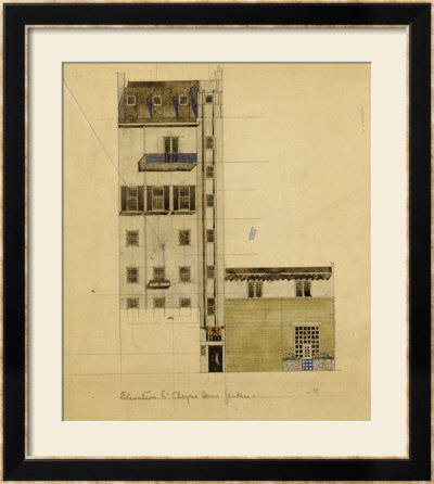 London, Elevation Of Proposed Studio In Glebe Place And Upper Cheyne Walk, 1920 by Charles Rennie Mackintosh Pricing Limited Edition Print image