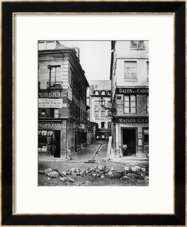 Paris 4 Rue De Breteuil, View Taken From Rue Reaumur Towards Rue Vaucanson, 1858-78 by Charles Marville Pricing Limited Edition Print image