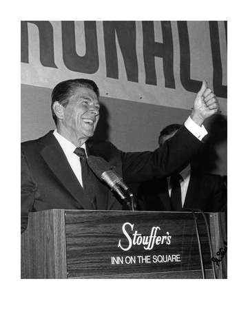 Ronald Reagan by George Shuba Pricing Limited Edition Print image