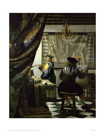 The Art Of Painting by Johannes Vermeer Pricing Limited Edition Print image