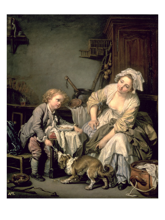 Spoilt Child, 1765 by Jean-Baptiste Greuze Pricing Limited Edition Print image