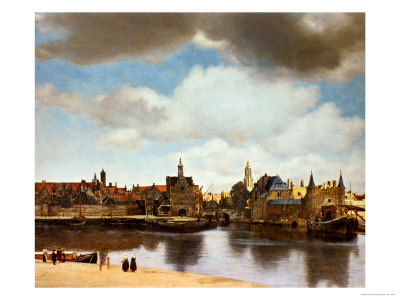 View Of Delft, Circa 1660-61 by Jan Vermeer Pricing Limited Edition Print image