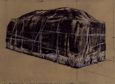 Packed Hay, C.1973 by Christo Pricing Limited Edition Print image