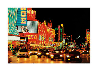 Fremont Street, Las Vegas by Mitchell Funk Pricing Limited Edition Print image