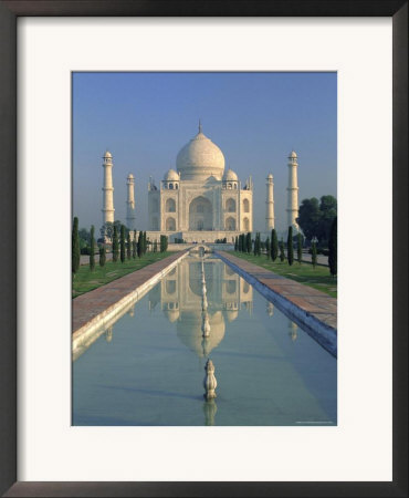 The Taj Mahal, Agra, Uttar Pradesh State, India, Asia by Gavin Hellier Pricing Limited Edition Print image