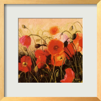 Poppy Party by Shirley Novak Pricing Limited Edition Print image