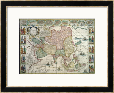 Map Of Asia by Joan Blaeu Pricing Limited Edition Print image