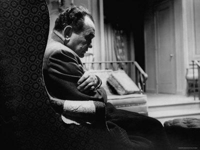Edward G. Robinson In A Scene From The Play Middle Of The Night. by Gordon Parks Pricing Limited Edition Print image