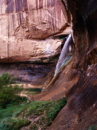 Lower Calf Creek Falls, Grand Staircase-Escalante National Monument, U.S.A. by Curtis Martin Pricing Limited Edition Print image