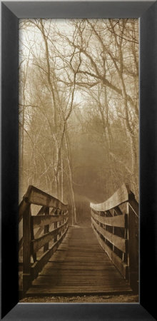 Wooden Bridge by Steven Mitchell Pricing Limited Edition Print image