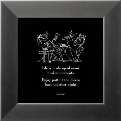 Life Is Made Up Of Many Broken Moments by Sir Shadow Pricing Limited Edition Print image