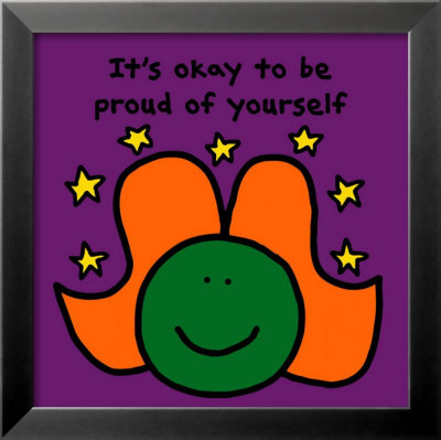 It's Okay To Be Proud Of Yourself by Todd Parr Pricing Limited Edition Print image