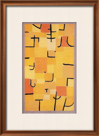 Signes En Jaune by Paul Klee Pricing Limited Edition Print image