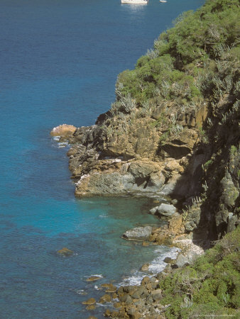 Coastal View From White Bay Resort, Guana Island by Alessandro Gandolfi Pricing Limited Edition Print image