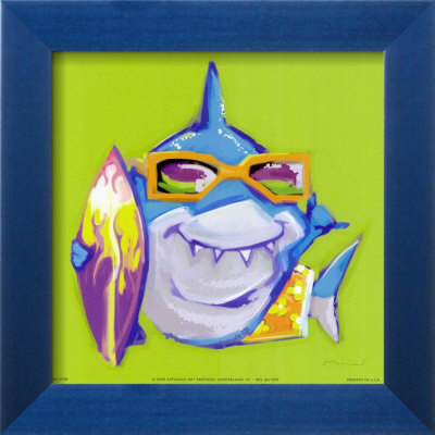 Look Out Shark by Anthony Morrow Pricing Limited Edition Print image