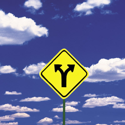 Road Sign With Clouds In Background by Henryk T. Kaiser Pricing Limited Edition Print image