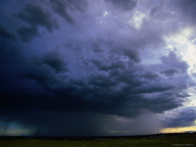 Prairie Storm Above Lightening Pueblo, Colorado, Usa by Jim Wark Pricing Limited Edition Print image