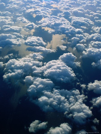 Aerial View Of Clouds, Dover, Kent, England by Jon Davison Pricing Limited Edition Print image