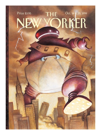 The New Yorker Cover - October 18, 1999 by Carter Goodrich Pricing Limited Edition Print image