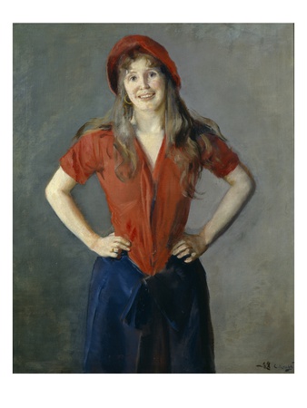 Oda, 1888 (Oil On Canvas) by Christian Krohg Pricing Limited Edition Print image