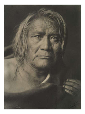 Ohin Tsan, Carique I.E. Cacique Of Santa Clara by Edward S. Curtis Pricing Limited Edition Print image