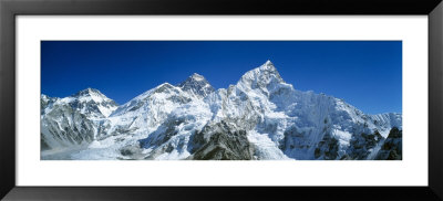 Snowcapped Mountains, Himalayas, Khumba Region, Nepal by Panoramic Images Pricing Limited Edition Print image