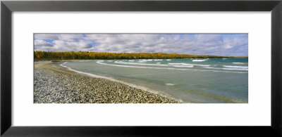 Clouds Over A Lake, North Bay, Presque Isle, Michigan, Usa by Panoramic Images Pricing Limited Edition Print image