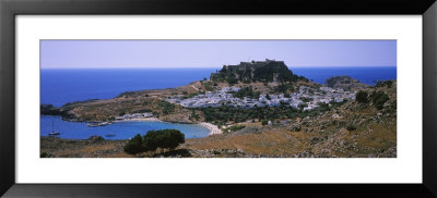 Acropolis, Lindos, Rhodes, Greece by Panoramic Images Pricing Limited Edition Print image