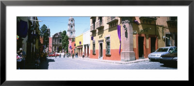 Buildings Along A Street In San Miguel De Allende, Guanajuato, Mexico by Panoramic Images Pricing Limited Edition Print image