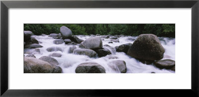 Rocks In Little Susitna River, Hatcher Pass Road, Alaska, Usa by Panoramic Images Pricing Limited Edition Print image