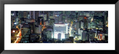 Aerial View Of Seoul, South Korea, Korea by Panoramic Images Pricing Limited Edition Print image