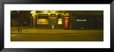 Telephone Booth Outside A Pub, Brazen Head, London, England by Panoramic Images Pricing Limited Edition Print image