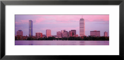 Skyscrapers Along The Charles River, Boston City, Massachusetts, Usa by Panoramic Images Pricing Limited Edition Print image