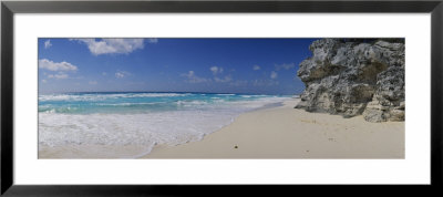 Rock Formation On The Coast, Cancun, Quintana Roo, Mexico by Panoramic Images Pricing Limited Edition Print image