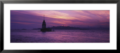 Leander's Tower And Blue Mosque, Istanbul, Turkey by Panoramic Images Pricing Limited Edition Print image