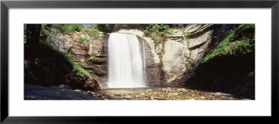 Waterfall In The Forest, Pisgah National Forest, Brevard, North Carolina, Usa by Panoramic Images Pricing Limited Edition Print image