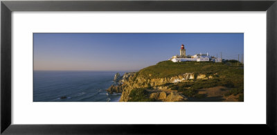 Lighthouse At The Coast, Cabo Da Roca, Lisbon, Portugal by Panoramic Images Pricing Limited Edition Print image
