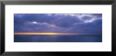 Storm Clouds Over The Sea, California, Usa by Panoramic Images Pricing Limited Edition Print image