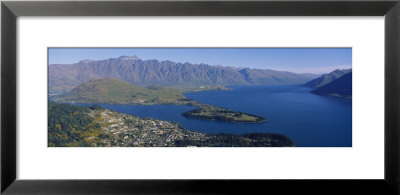 Island, Queenstown, South Island, New Zealand by Panoramic Images Pricing Limited Edition Print image