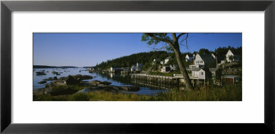 Buildings At The Waterfront, Stonington, Maine, Usa by Panoramic Images Pricing Limited Edition Print image
