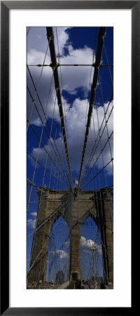Brooklyn Bridge, New York, Usa by Panoramic Images Pricing Limited Edition Print image