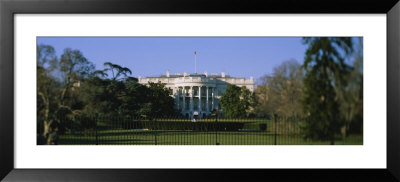 Facade Of A Government Building, White House, Washington D.C., Usa by Panoramic Images Pricing Limited Edition Print image
