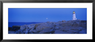 Lighthouse On The Coast, Peggy's Cove Lighthouse, Nova Scotia, Canada by Panoramic Images Pricing Limited Edition Print image