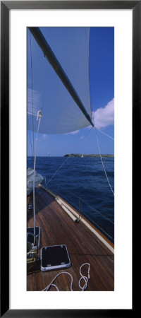 Sailboat Racing In The Sea, Grenada by Panoramic Images Pricing Limited Edition Print image