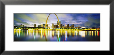 Evening, St. Louis, Missouri, Usa by Panoramic Images Pricing Limited Edition Print image