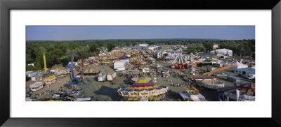 A Carnival, Erie County Fair And Exposition, Erie County, Hamburg, New York State, Usa by Panoramic Images Pricing Limited Edition Print image