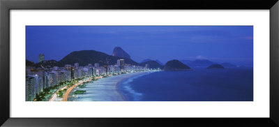 Beach, Copacabana, Rio De Janeiro, Brazil by Panoramic Images Pricing Limited Edition Print image